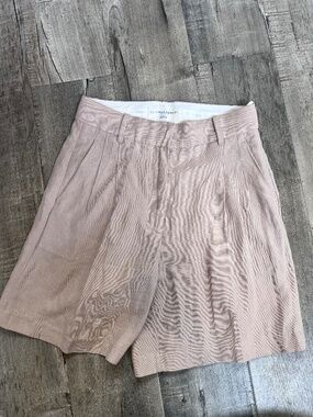 Aritzia effortless linen dress shorts size 4